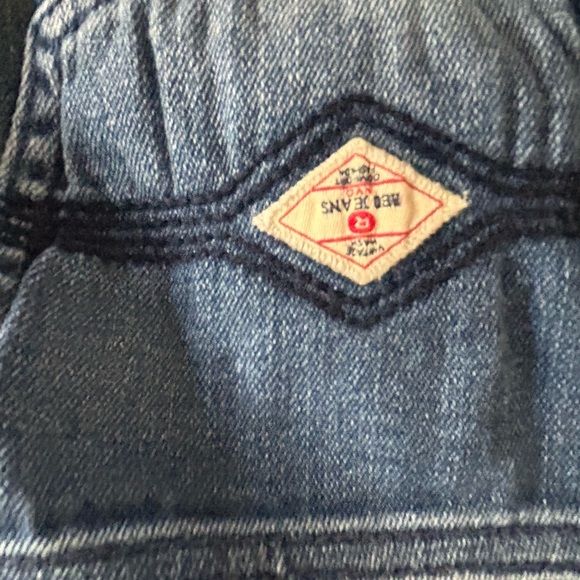 Red Jeans NYC Blue Jeans Denim Pants Size 7/8 - Picture 6 of 6